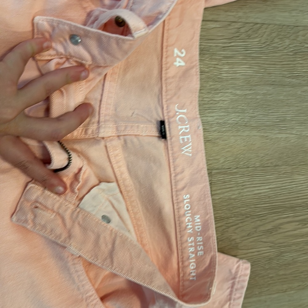 J.Crew Pink Jeans - Picture 3 of 3